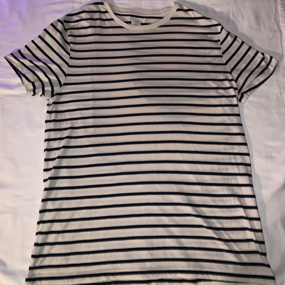 J. Crew stripped shirt